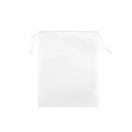   Saculet rucsac cu snur, Everestus, 2610E17919, 250x320 mm, Material netesut, Alb