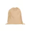Saculet rucsac cu snur, Everestus, 2610E17921, 250x320 mm, Material netesut, Maro deschis