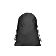   Saculet rucsac cu snur, Everestus, 2610E17917, 300x450 mm, Material netesut, Negru