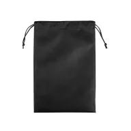   Saculet rucsac cu snur, Everestus, 2610E17917, 300x450 mm, Material netesut, Negru