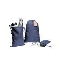   Saculet rucsac cu snur, Everestus, 2610E17915, 300x450 mm, Material netesut, Albastru