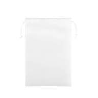   Saculet rucsac cu snur, Everestus, 2610E17914, 300x450 mm, Material netesut, Alb