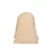 Saculet rucsac cu snur, Everestus, 2610E17916, 300x450 mm, Material netesut, Maro deschis
