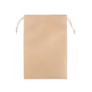Saculet rucsac cu snur, Everestus, 2610E17916, 300x450 mm, Material netesut, Maro deschis