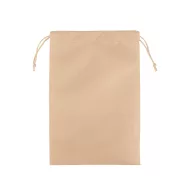   Saculet rucsac cu snur, Everestus, 2610E17916, 300x450 mm, Material netesut, Maro deschis
