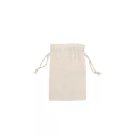   Saculet rucsac cu snur, Everestus, 2610E17931, 140x220 mm, Bumbac, Natur deschis