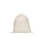 Saculet rucsac cu snur, Everestus, 2610E17930, 250x320 mm, Bumbac, Natur deschis