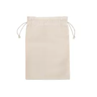   Saculet rucsac cu snur, Everestus, 2610E17929, 300x470 mm, Bumbac, Natur deschis