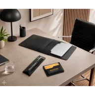   Husa laptop, Everestus, 2610E17286, 14 inch, 260x345x3 mm, Poliuretan, Negru