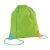 Drawstring bag, Non-woven: 80 g/m², Light green