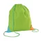 Drawstring bag, Non-woven: 80 g/m², Light green