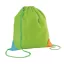 Drawstring bag, Non-woven: 80 g/m², Light green