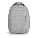 Rucsac laptop 14 inch cu 2 buzunare frontale, Everestus, 20FEB0942, Poliester 600D, Gri