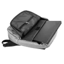 Rucsac laptop 14 inch cu 2 buzunare frontale, Everestus, 20FEB0942, Poliester 600D, Gri