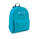 Rucsac sport casual cu buzunar frontal, 310x410x120 mm, Everestus, 20SEP1183, Poliester 600D, Albastru