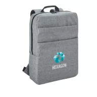   Rucsac Laptop 15.6 inch, Everestus, GS, 600D densitate mare, gri deschis