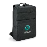   Rucsac laptop 15.6 inch cu 2 buzunare frontale, Everestus, 20FEB0941, Poliester 600D, Gri