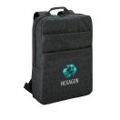 Rucsac laptop 15.6 inch cu 2 buzunare frontale, Everestus, 20FEB0941, Poliester 600D, Gri