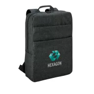   Rucsac laptop 15.6 inch cu 2 buzunare frontale, Everestus, 20FEB0941, Poliester 600D, Gri