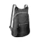 Rucsac pliabil cu buzunar frontal, 295x415x110 mm, Everestus, 20SEP1198, Ripstop 210D, Negru