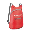 Rucsac pliabil cu buzunar frontal, 295x415x110 mm, Everestus, 20SEP1201, Ripstop 210D, Rosu