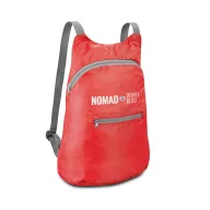   Rucsac pliabil cu buzunar frontal, 295x415x110 mm, Everestus, 20SEP1201, Ripstop 210D, Rosu