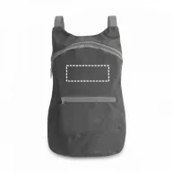   Rucsac pliabil cu buzunar frontal, 295x415x110 mm, Everestus, 20SEP1200, Ripstop 210D, Portocaliu