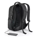 Rucsac laptop 17 inch cu 2 compartimente, Everestus, 20FEB0936, Nylon, Negru