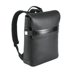   Rucsac laptop 14 inch, Branve, 20FEB0940, Piele ecologica, Poliuretan, Negru