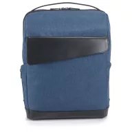   Rucsac casual cu multiple compartimente, Branve, 20FEB1456, Piele, Poliuretan, Albastru