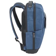   Rucsac casual cu multiple compartimente, Branve, 20FEB1456, Piele, Poliuretan, Albastru