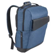   Rucsac casual cu multiple compartimente, Branve, 20FEB1456, Piele, Poliuretan, Albastru