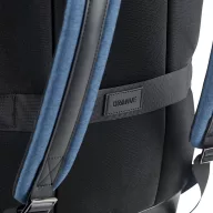   Rucsac casual cu multiple compartimente, Branve, 20FEB1456, Piele, Poliuretan, Albastru