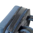 Rucsac casual cu multiple compartimente, Branve, 20FEB1456, Piele, Poliuretan, Albastru