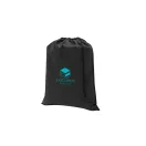 Saculet rucsac cu snur, Everestus, 2610E17910, 470x580 mm, Material netesut, Negru