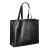 Bag, Non-woven laminated: 110 g/m², Black