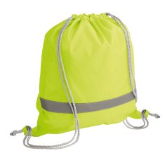 Drawstring bag, 210D, Yellow