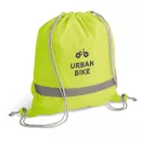 Drawstring bag, 210D, Yellow