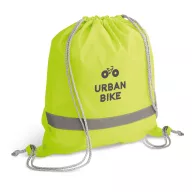 Drawstring bag, 210D, Yellow