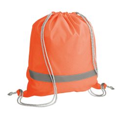 Drawstring bag, 210D, Orange