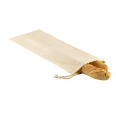 Bread bag, 100% cotton, Natural