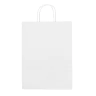 Bag, Kraft paper: 90 g/m², White