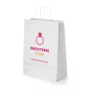 Bag, Kraft paper: 90 g/m², White