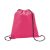 Drawstring bag, Non-woven: 80 g/m², Pink