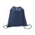 Drawstring bag, Non-woven: 80 g/m², Blue