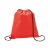 Drawstring bag, Non-woven: 80 g/m², Red