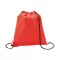 Drawstring bag, Non-woven: 80 g/m², Red