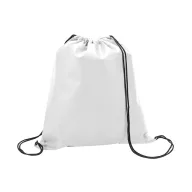 Drawstring bag, Non-woven: 80 g/m², White