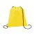 Drawstring bag, Non-woven: 80 g/m², Yellow