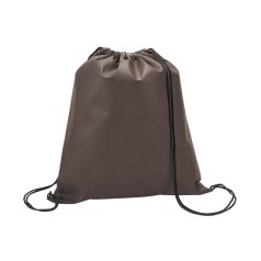 Drawstring bag, Non-woven: 80 g/m², Brown